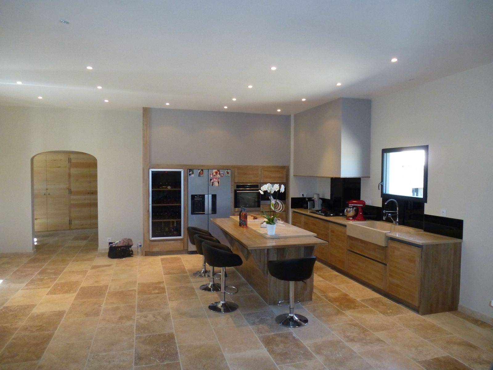 ilot central de cuisines