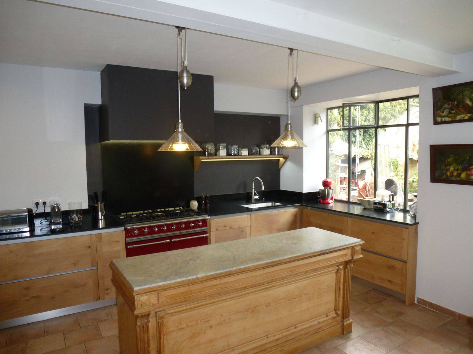 crédence de cuisine en granit