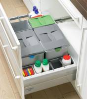 meuble poubelle tri sélectif